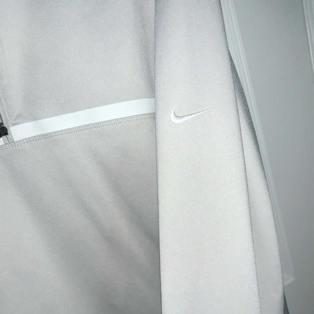 Nike Golf Tour Performance Therma-FIT 1/4 Zip Pullover Gray 482196-072 XL